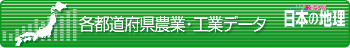 各都道府県農業・工業データ