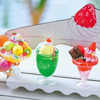 ジェルワックスでつくる　ミニチュアスイーツカフェ
