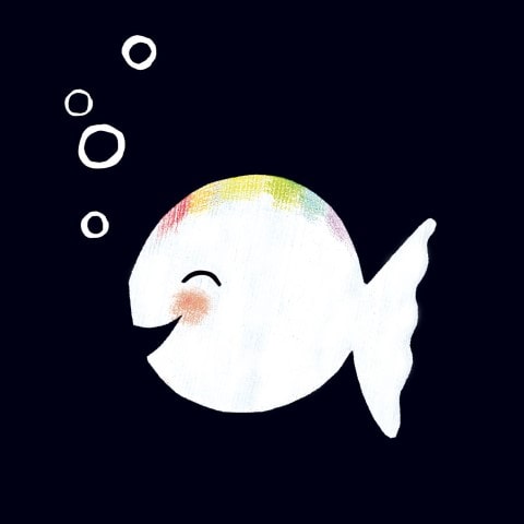 イメージ：登場する 海の仲間たち01に登場する「おさかなちゃん」というキャラクター