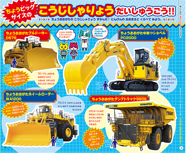 ちょうビッグサイズのこうじしゃりょうだいしゅうごう！！